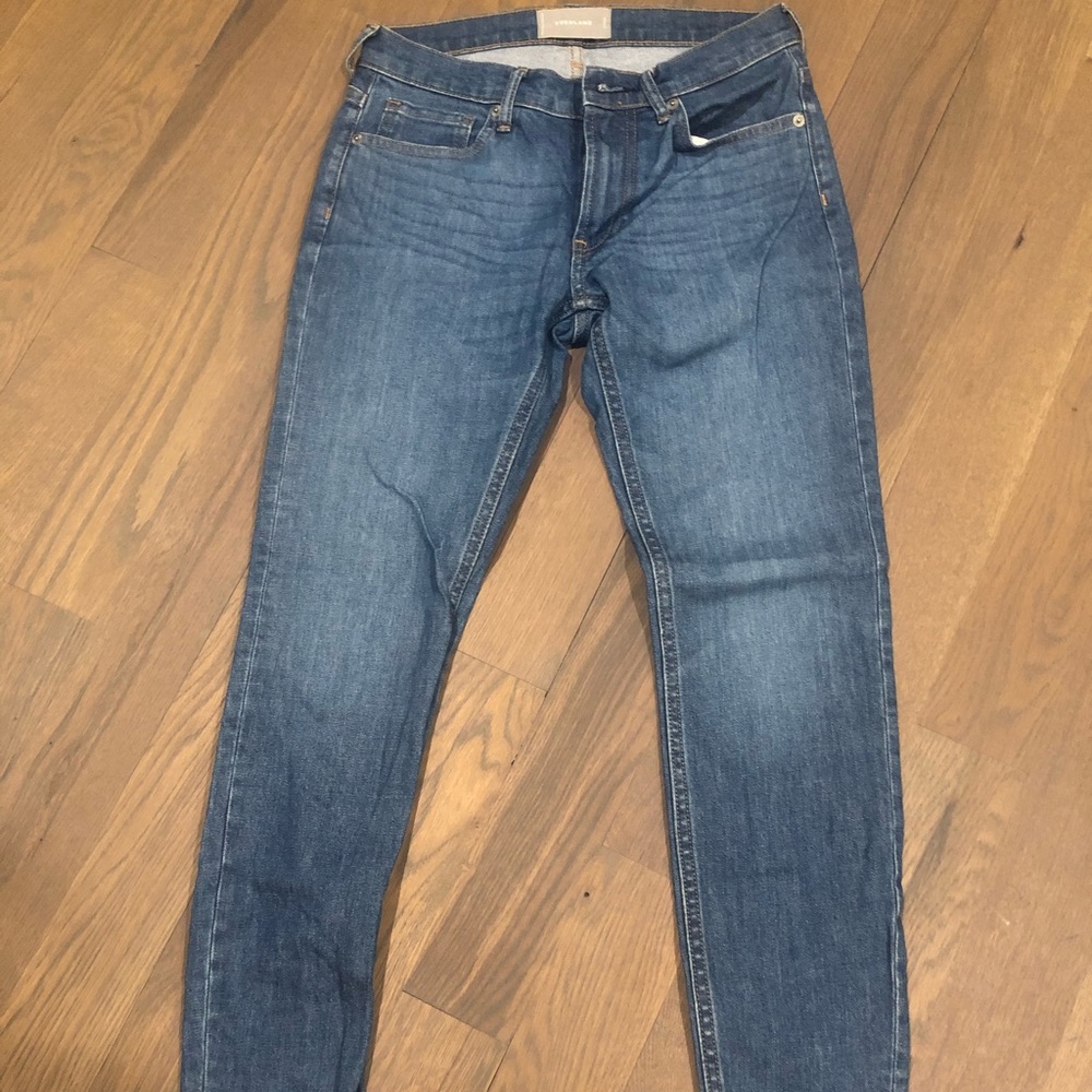 Everlane mid rise ankle jeans